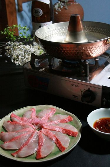 金目鯛のしゃぶしゃぶプラン（夕食、朝食あり）