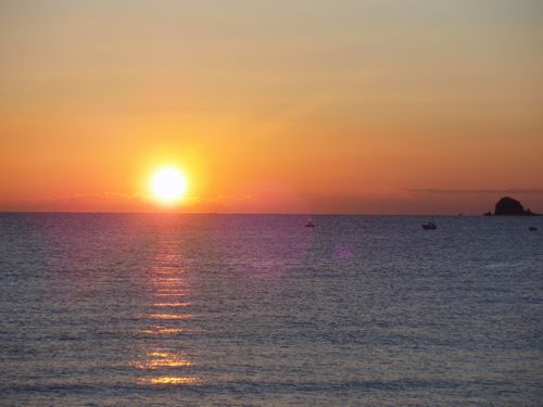 First sunrise
