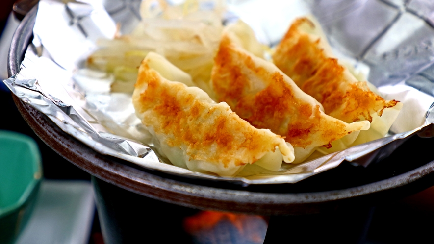 朝食一例◆全国でも有名な浜松餃子をご提供！