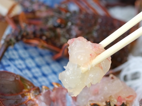 ●漁村・国崎●伊勢エビ鮑を食べようぜ福の膳コース 