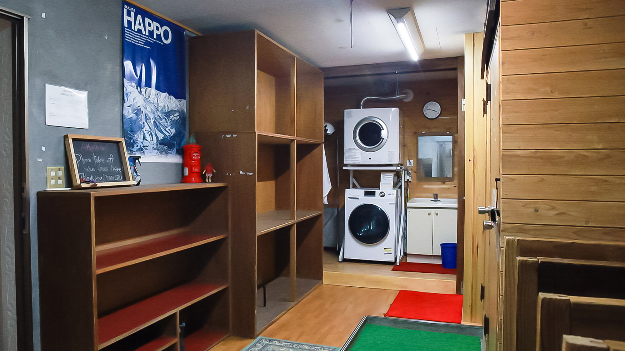 ・【洗濯機・乾燥機】お洗濯ができて連泊に便利。荷物も少なく済みます