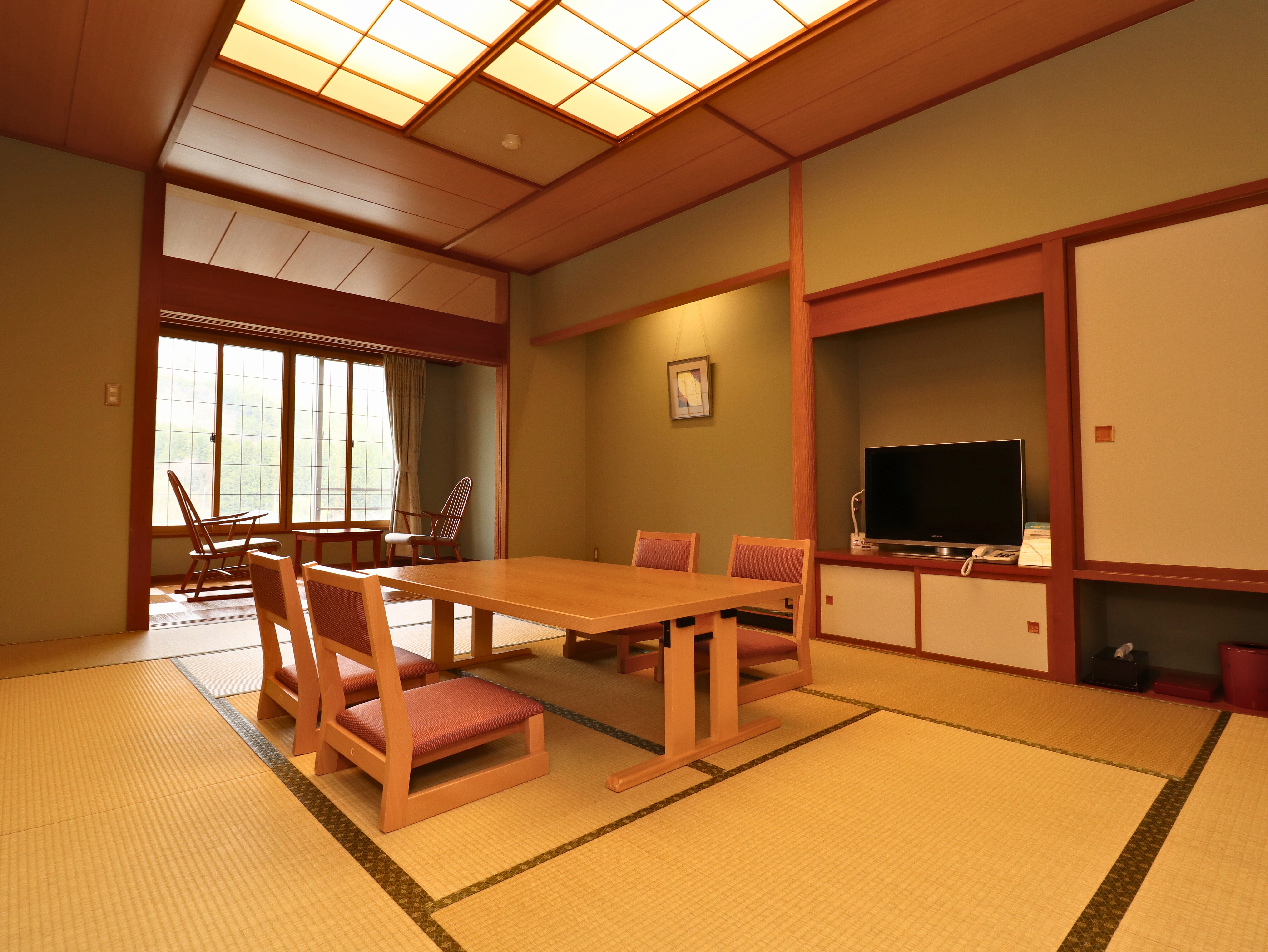 露天風呂付き客室【風月】当館2室限定のお部屋で特別なお時間をお過ごしください。