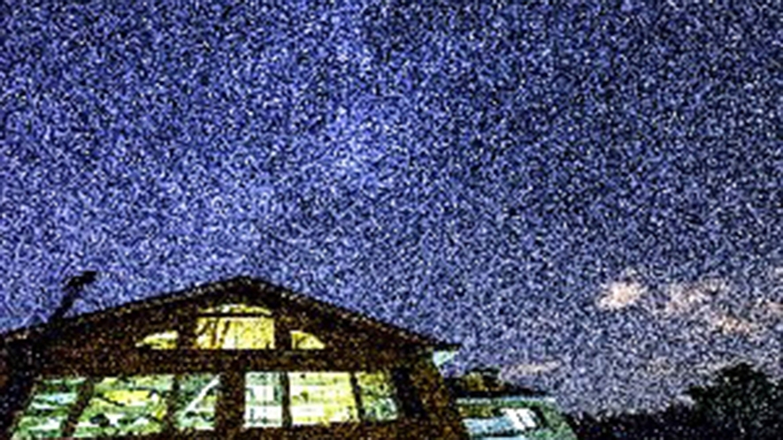 ・晴れた日の夜は満天の星空が見れます