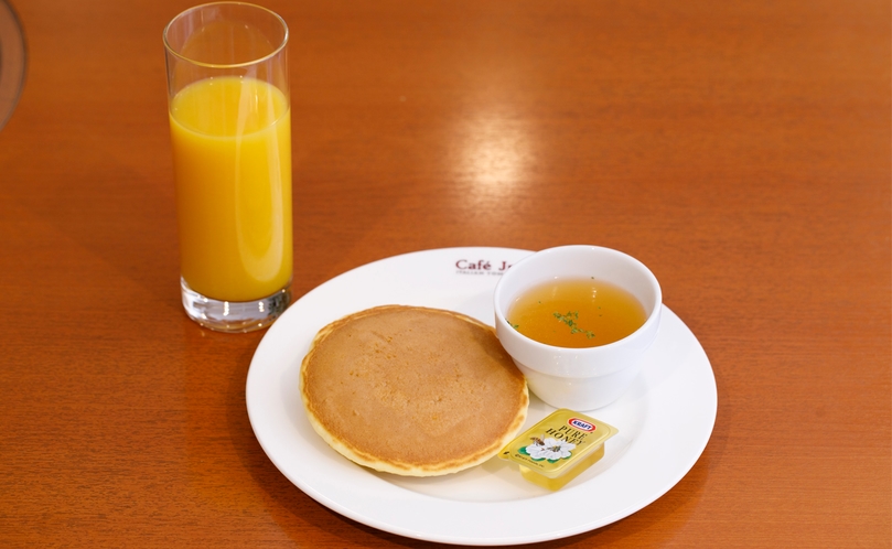 ホットケーキセット【イタリアントマトカフェJr朝食】