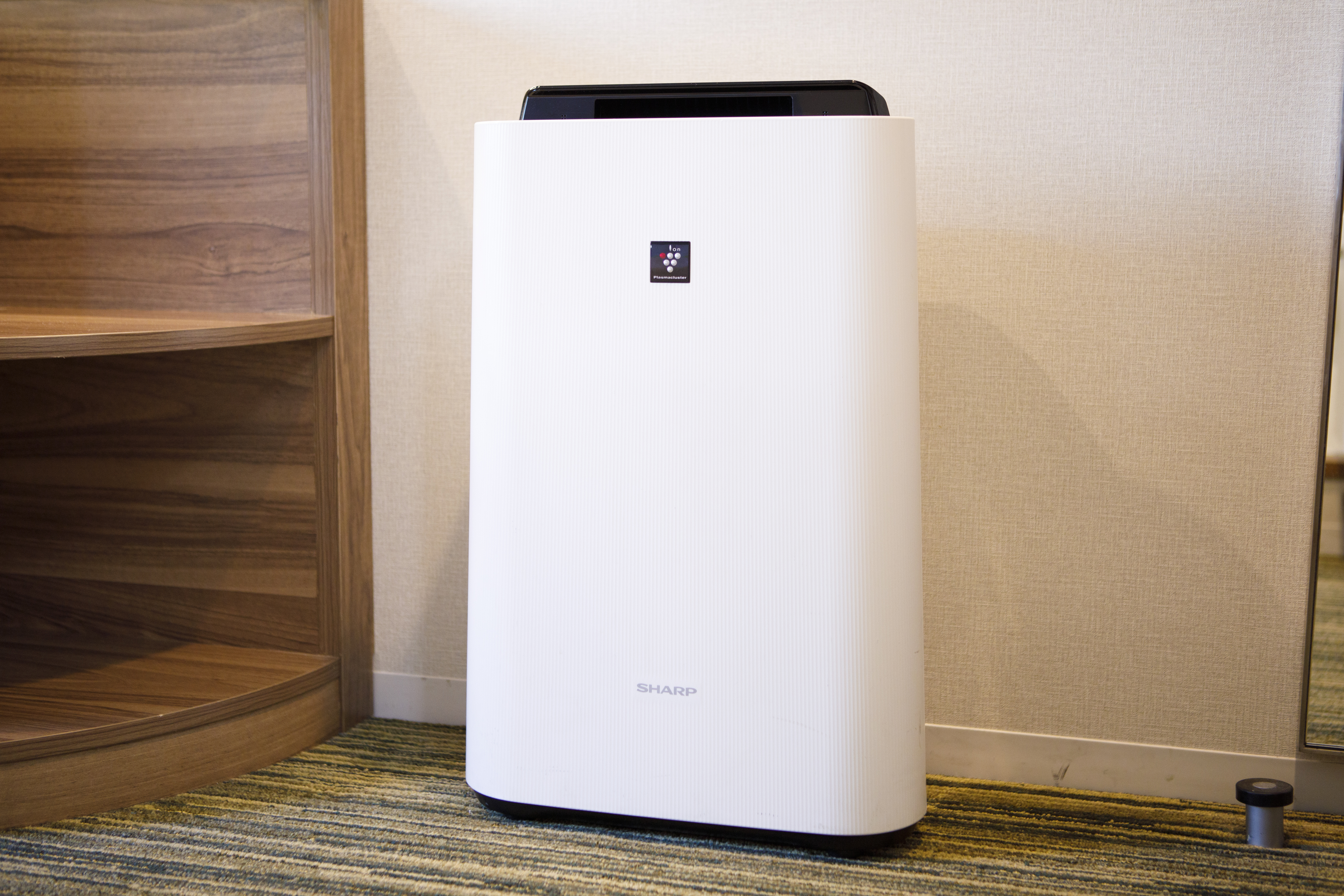 空気清浄機　全室完備