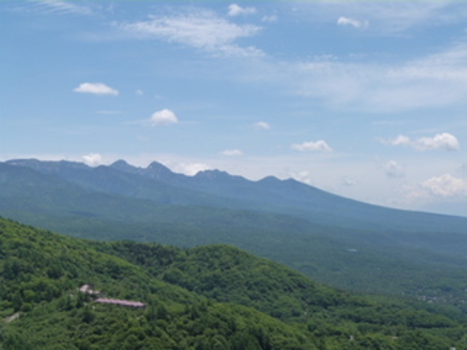 【春】6月　八子ケ峰西峰(1833m)から望む八ヶ岳です