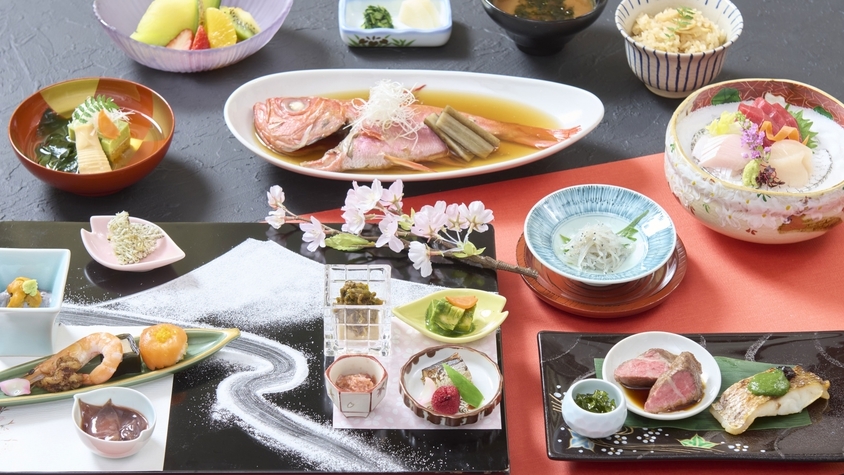 【LUXDAYSセール】【最上級◆和食】御前崎産豪華食材を使用した御前崎会席【1泊2食】