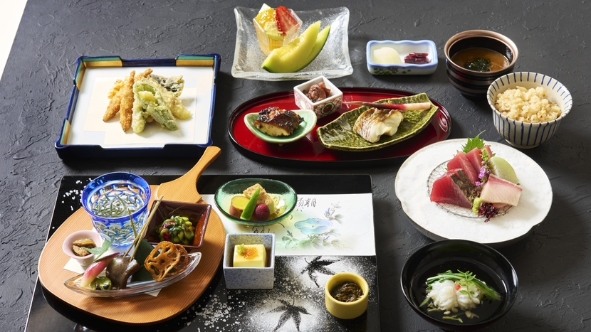 【静岡県産】【スタンダード◆和食】元ミシュランシェフが振る舞う和会席【1泊2食】