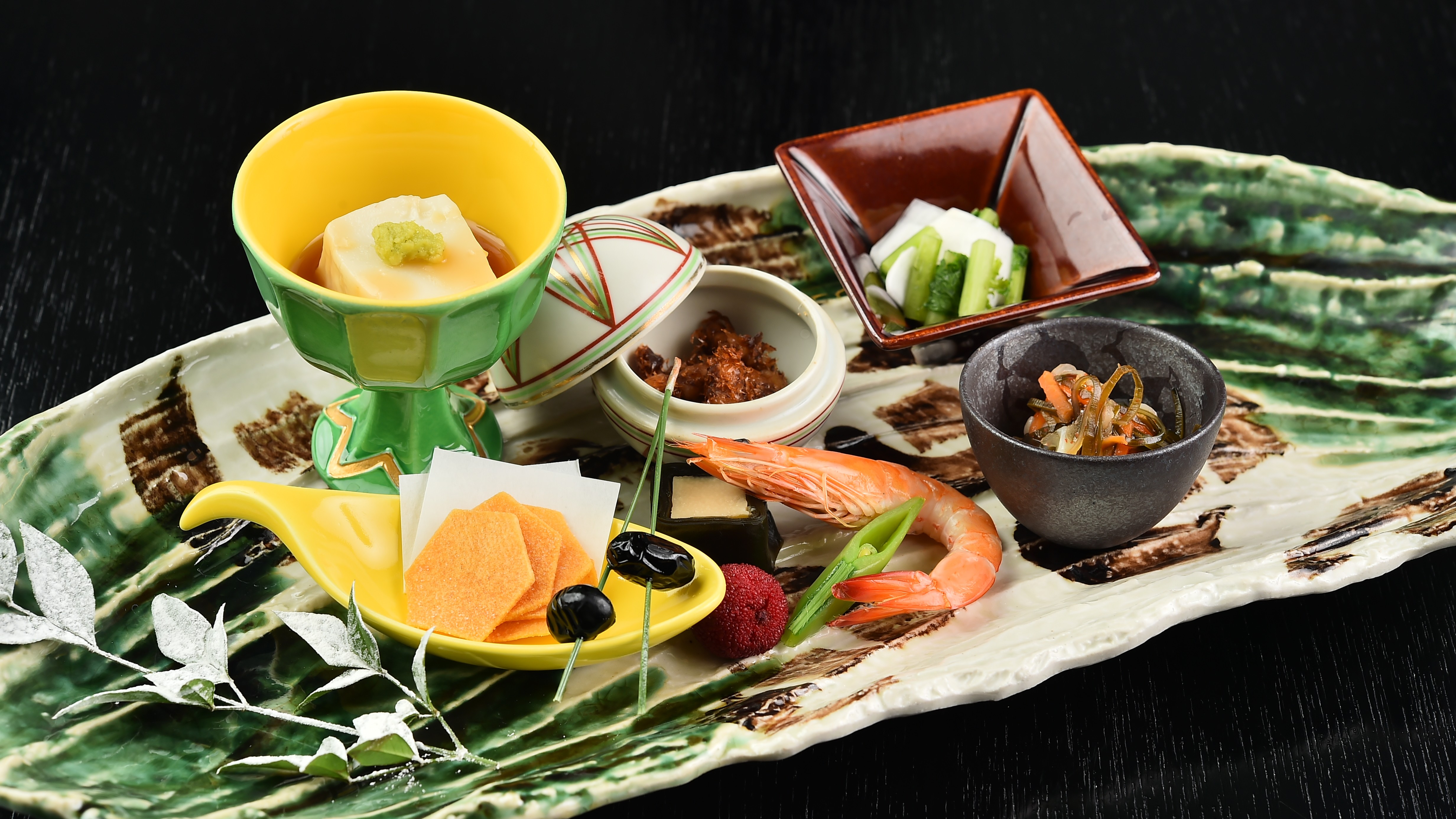 和会席　前菜　※写真は一例です