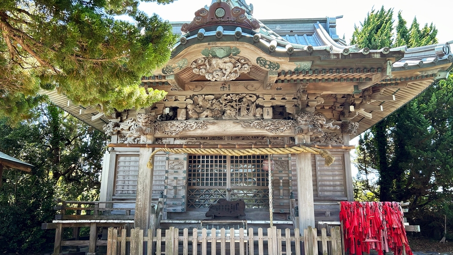 *【大瀬神社】静岡県の指定有形民俗文化財に指定されている歴史的にも貴重な神社です。