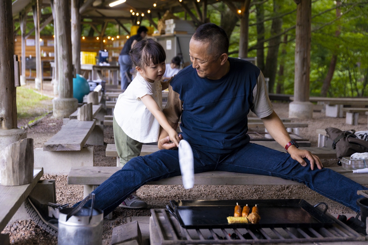 【楽天スーパーSALE】【ＢＢＱ体験プラン 1泊2食付】夕食は火起こしから行う野外ＢＢＱ☆ドリンク付