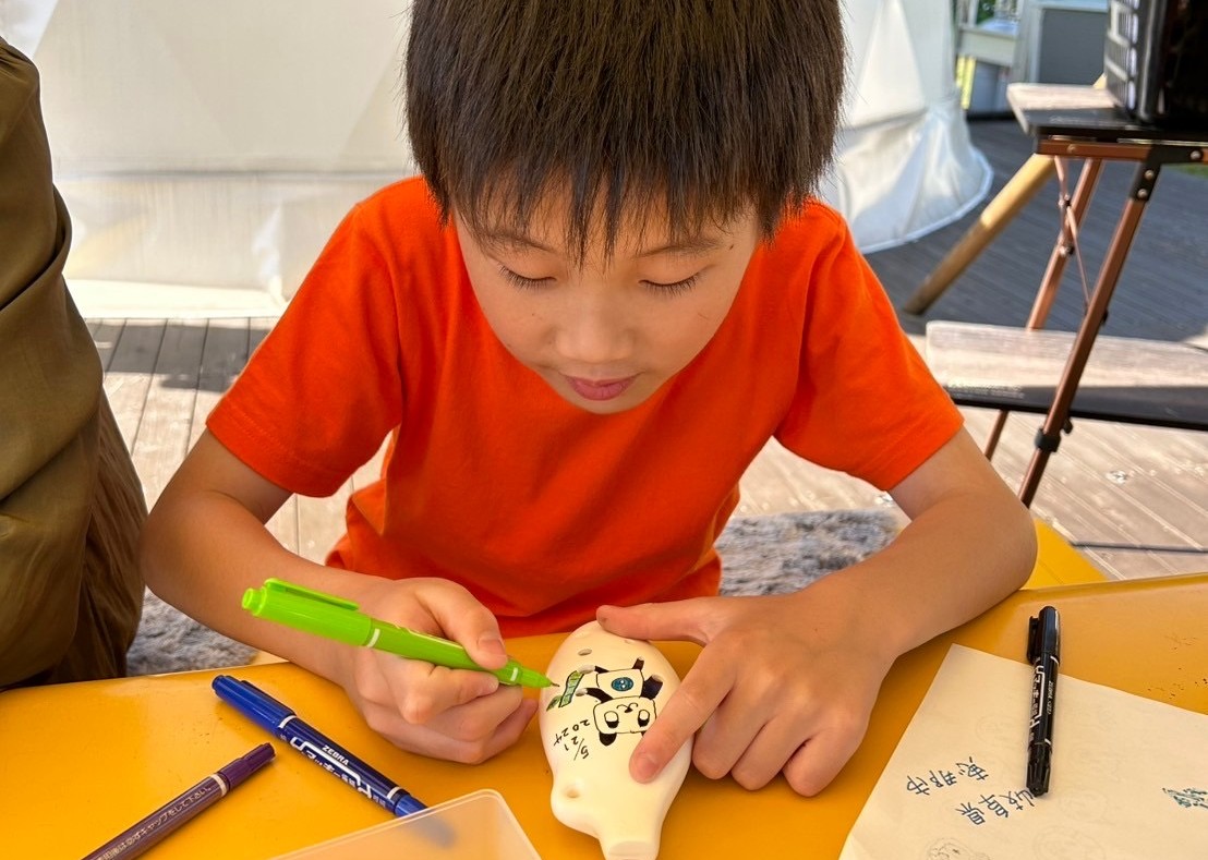 オカリナ絵付け体験