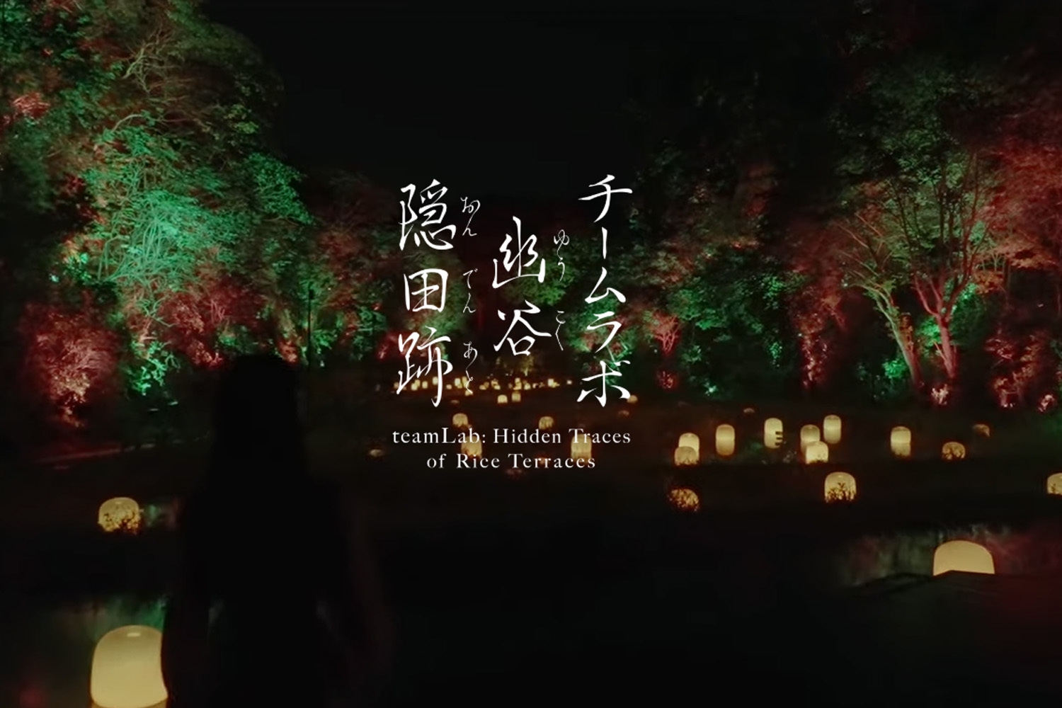 【周辺観光】＜素泊り＞『チームラボ幽谷隠田跡』優先入場券の特典付き