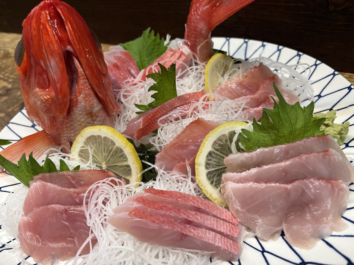 【リピーター様ご用達】金目鯛しゃぶ＆刺身｜夕涼みと芝ドッグランを満喫＜A＞