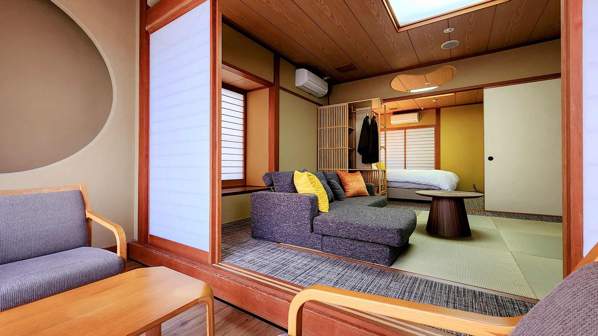 #【はなれ客室 光琳】リニューアルし2間＋広縁のある広いお部屋です