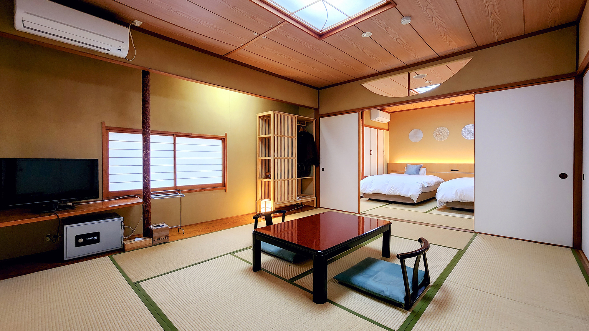 #【離れ客室 飛鳥】2間続きの和ベットのお部屋です