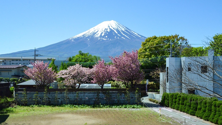 ・富士山の麓、富士河口湖温泉郷に位置した宿です