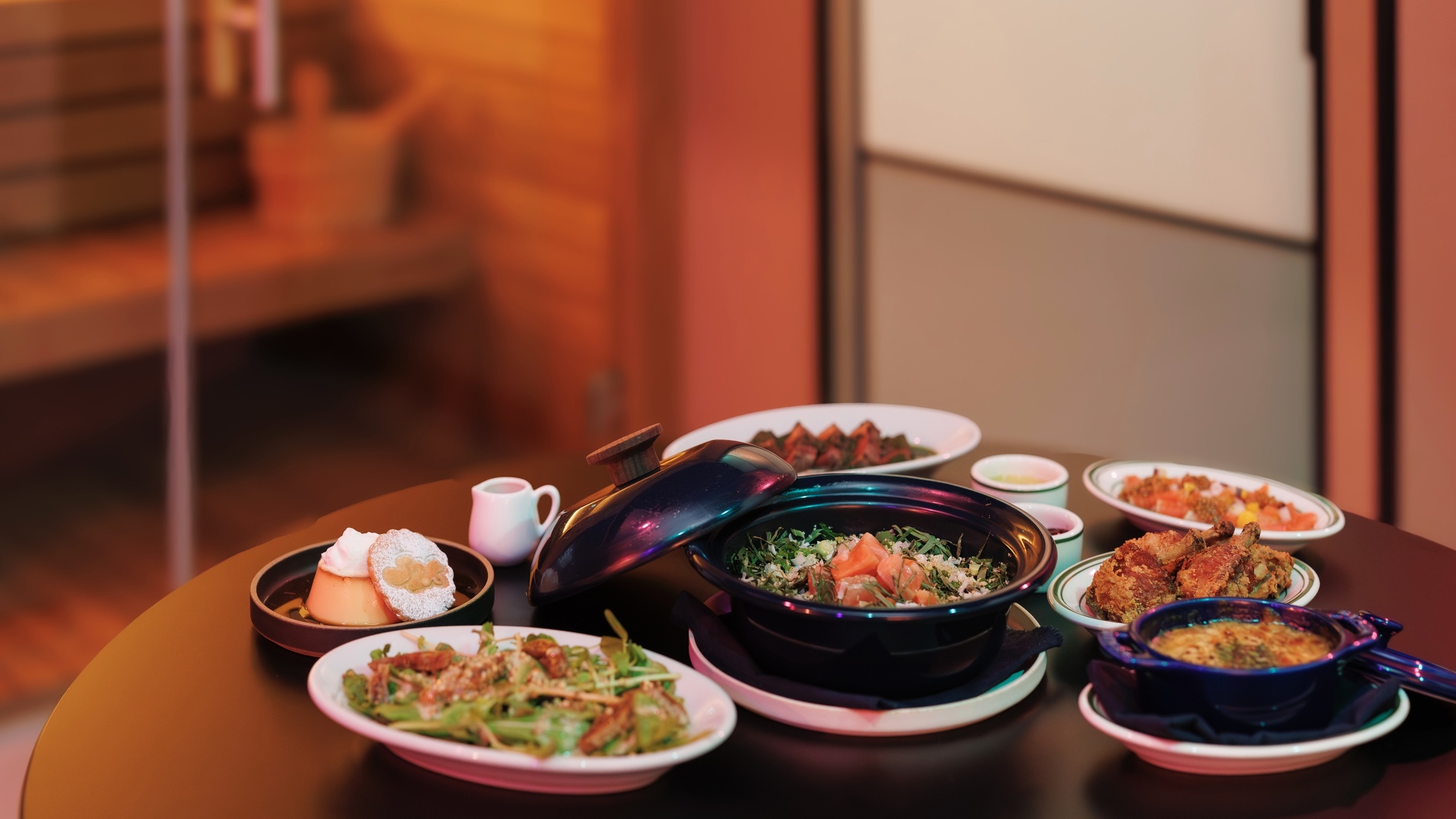 ◇1人旅しずくサウナプラン◇◆二食付◆通常プランより1.5万円割引でお得に！夕食客室、朝食レストラン