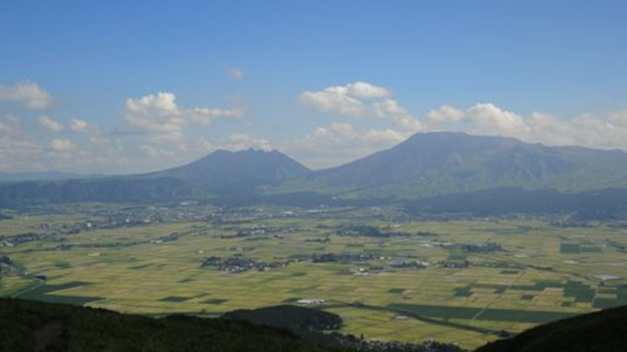 阿蘇を代表する景色　大観峰