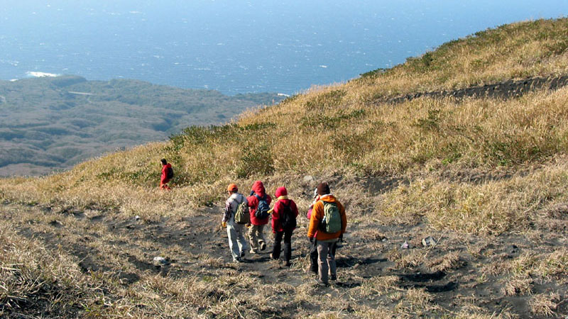 *【周辺観光】伊豆大島のシンボル三原山でトレッキング。