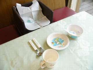 お子様用カトラリーもございます