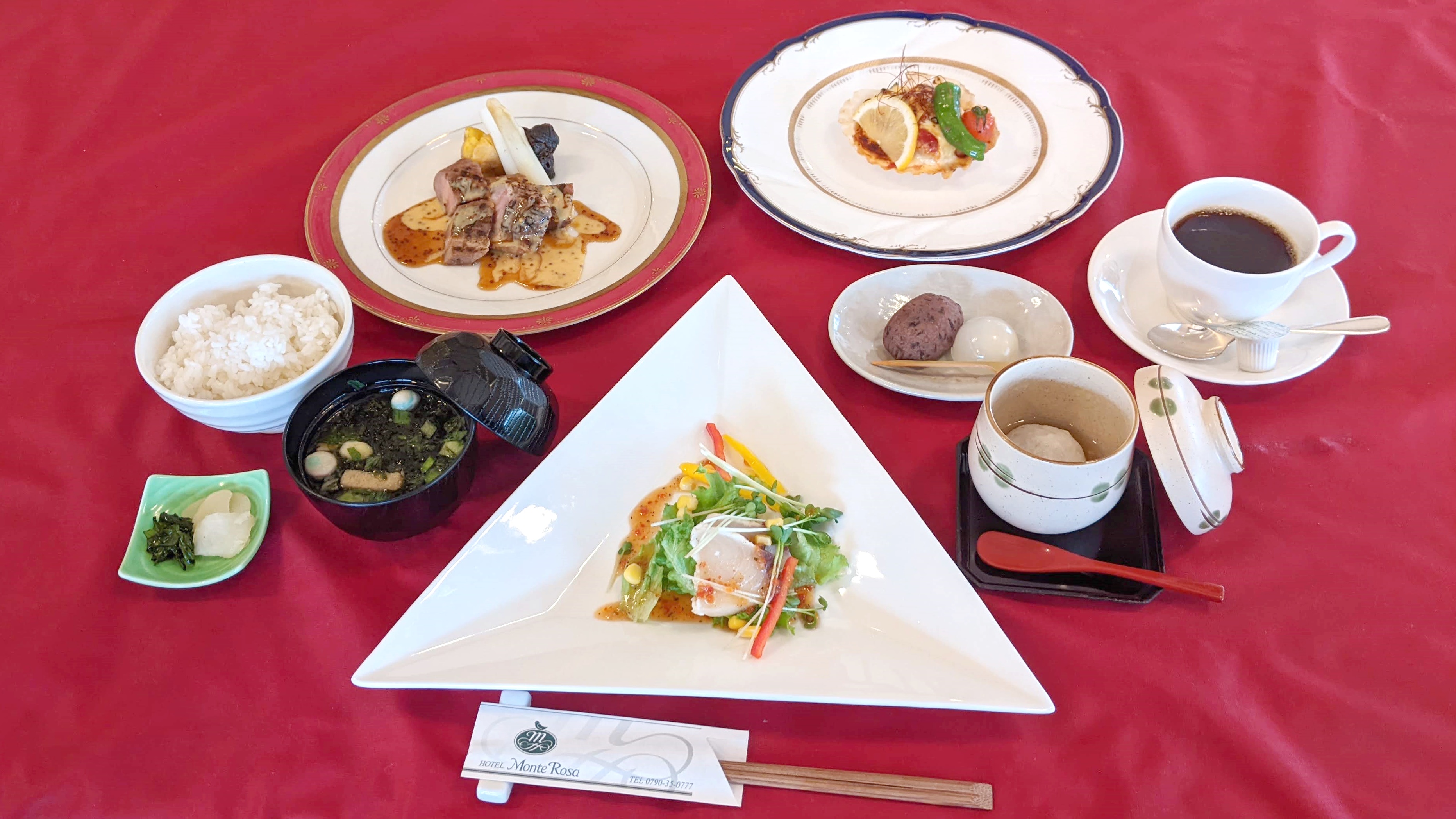 *【モンテ・ヴィラ】お気軽に楽しめる和風フレンチディナー♪