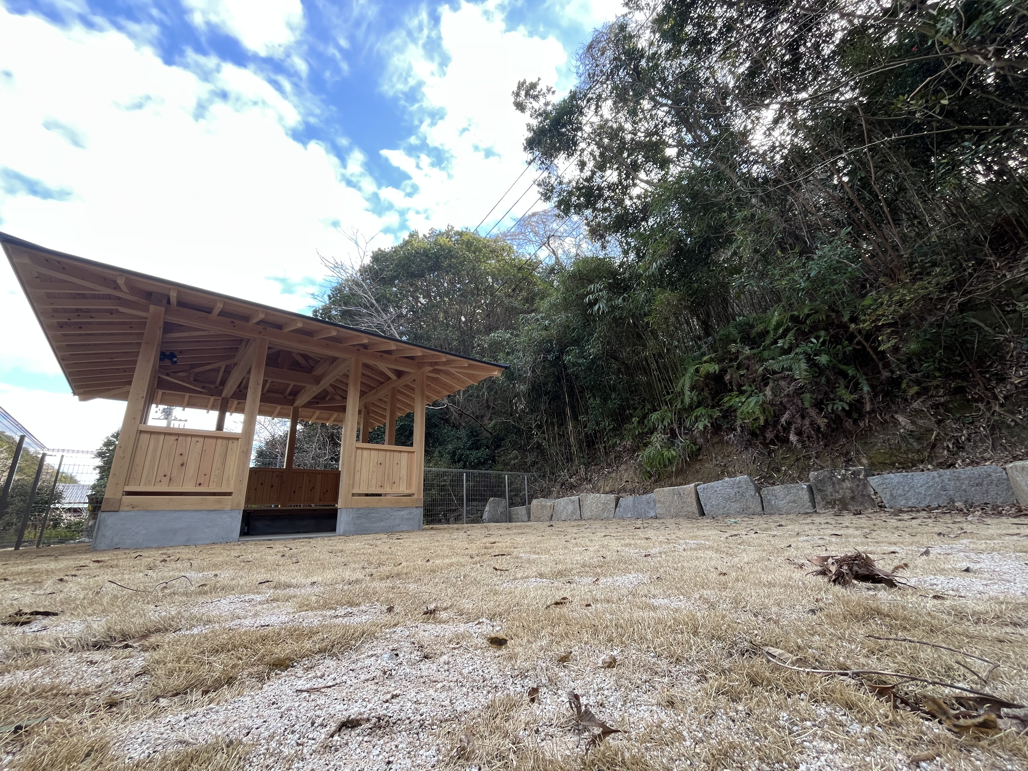 ドッグラン　昼