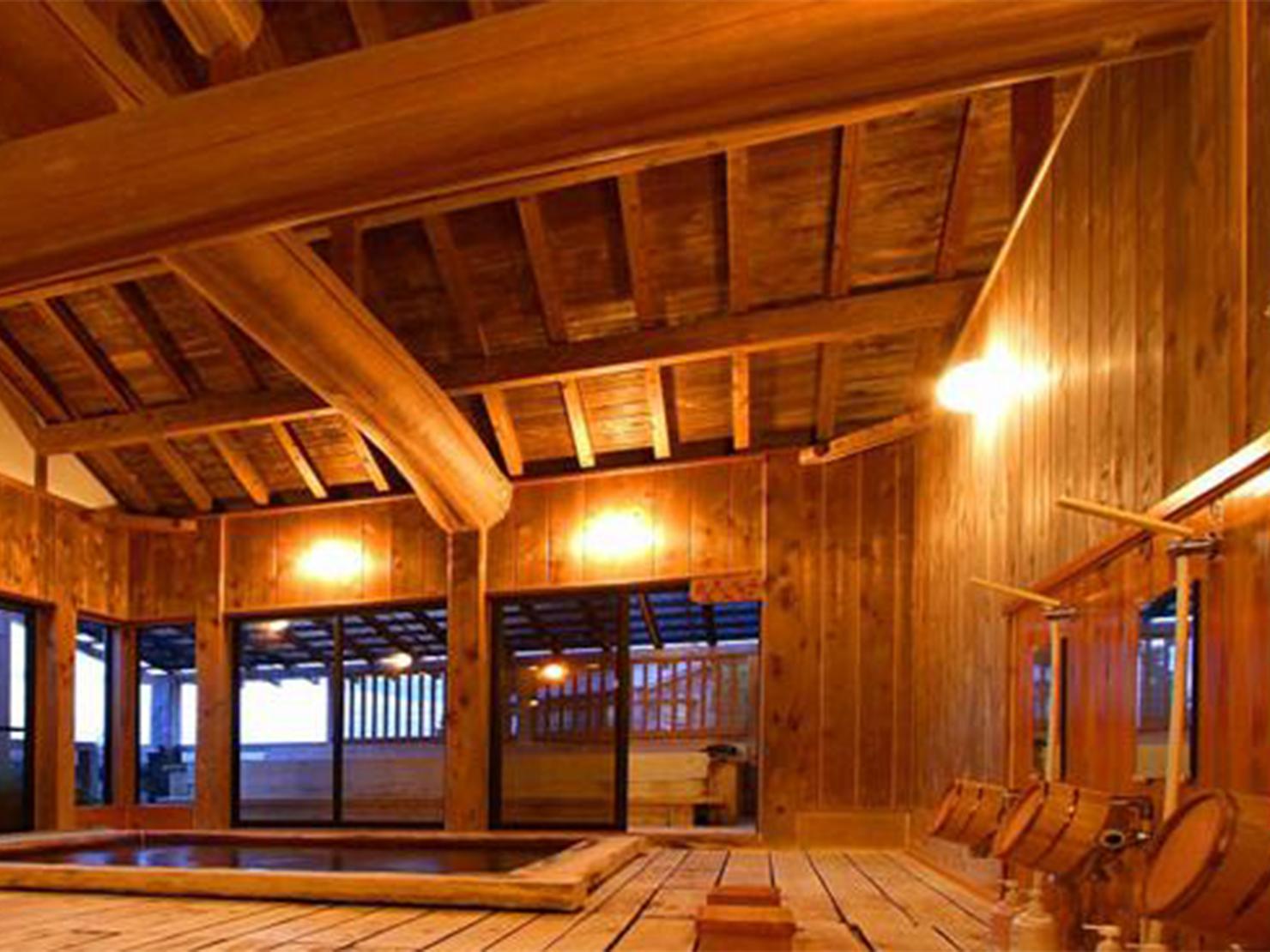 檜の香りに包まれながら旅の疲れを癒してください。