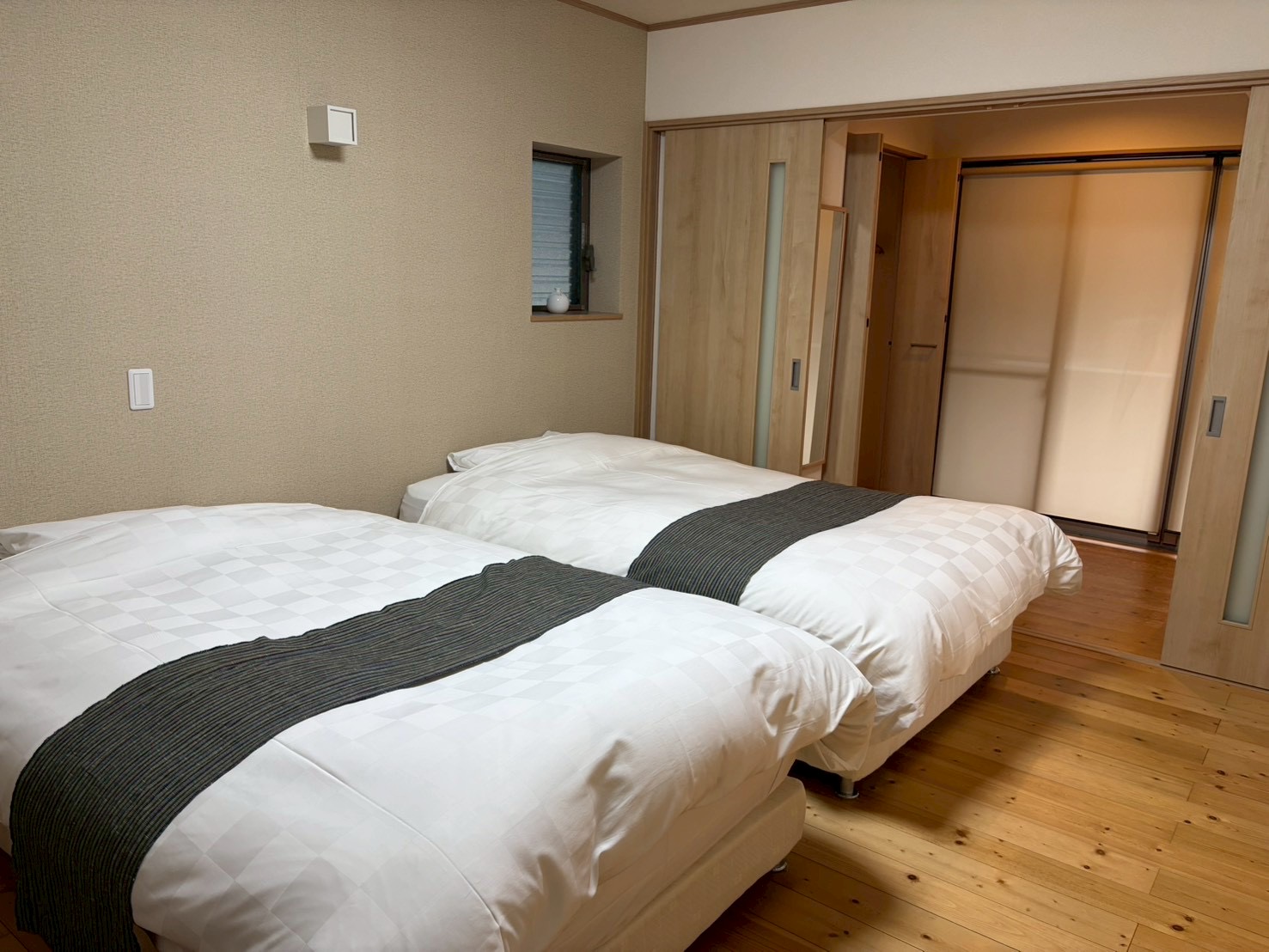 北館特別室「蕨庵」　ベッドルーム