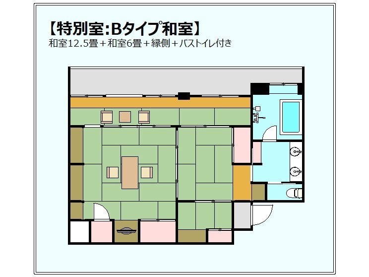 【間取図】特別室_Bタイプ和室