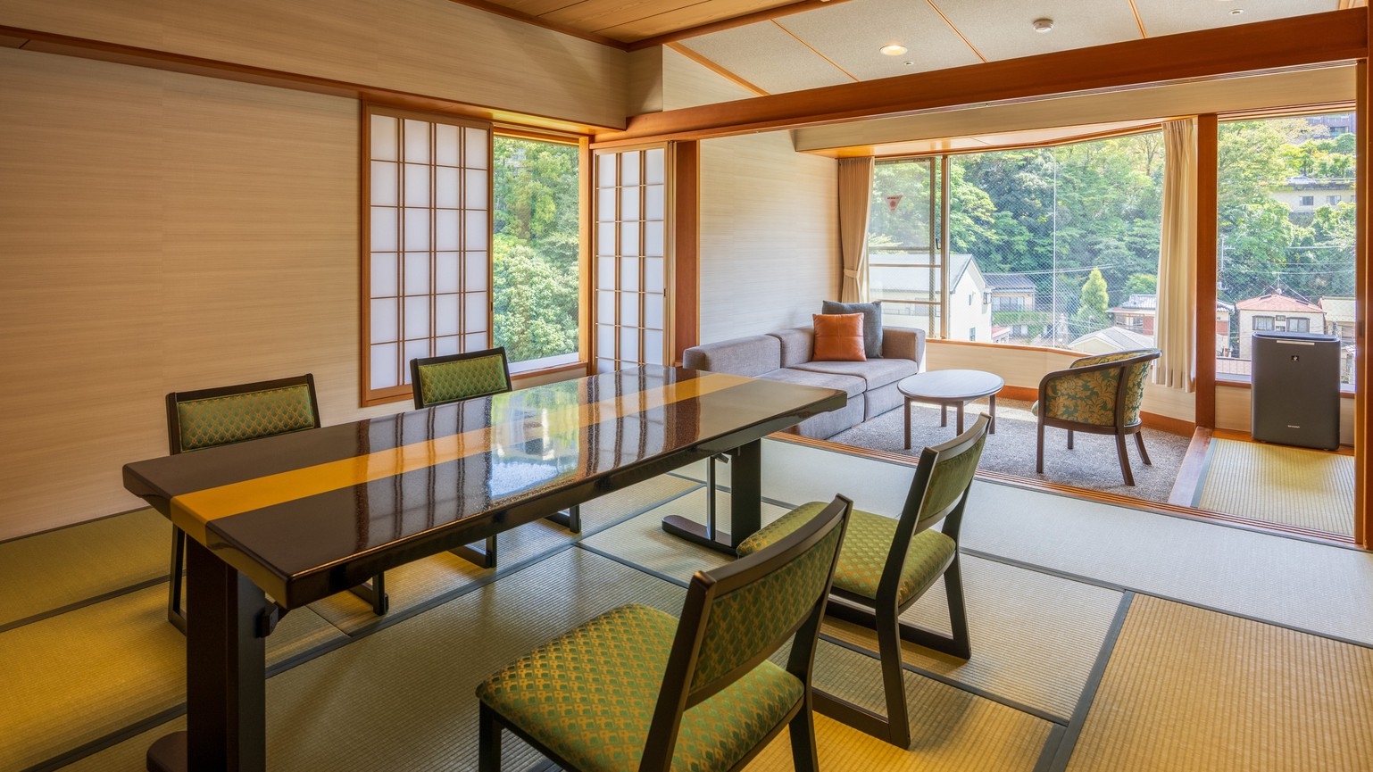 【お部屋食お約束プラン】月替わり会席料理と自家源泉から湧き出る温泉をご堪能　(お部屋食は4名様まで)