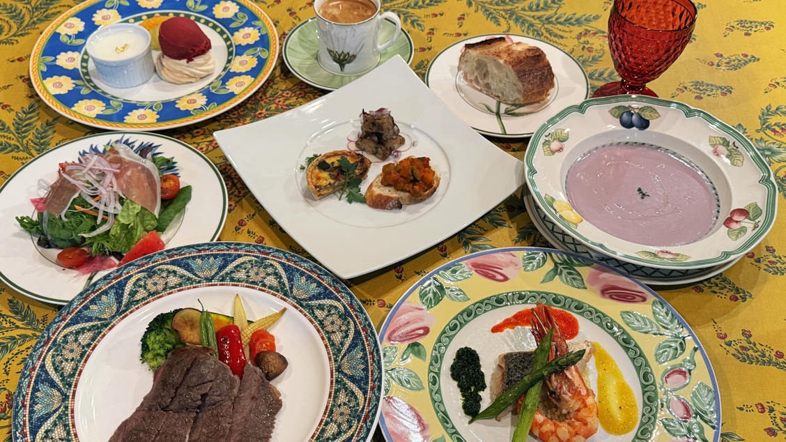 【楽天スーパーSALE】【 クッチェッタコース-2食付- 】気分は地中海◇浜名湖眺めるレストランで♪