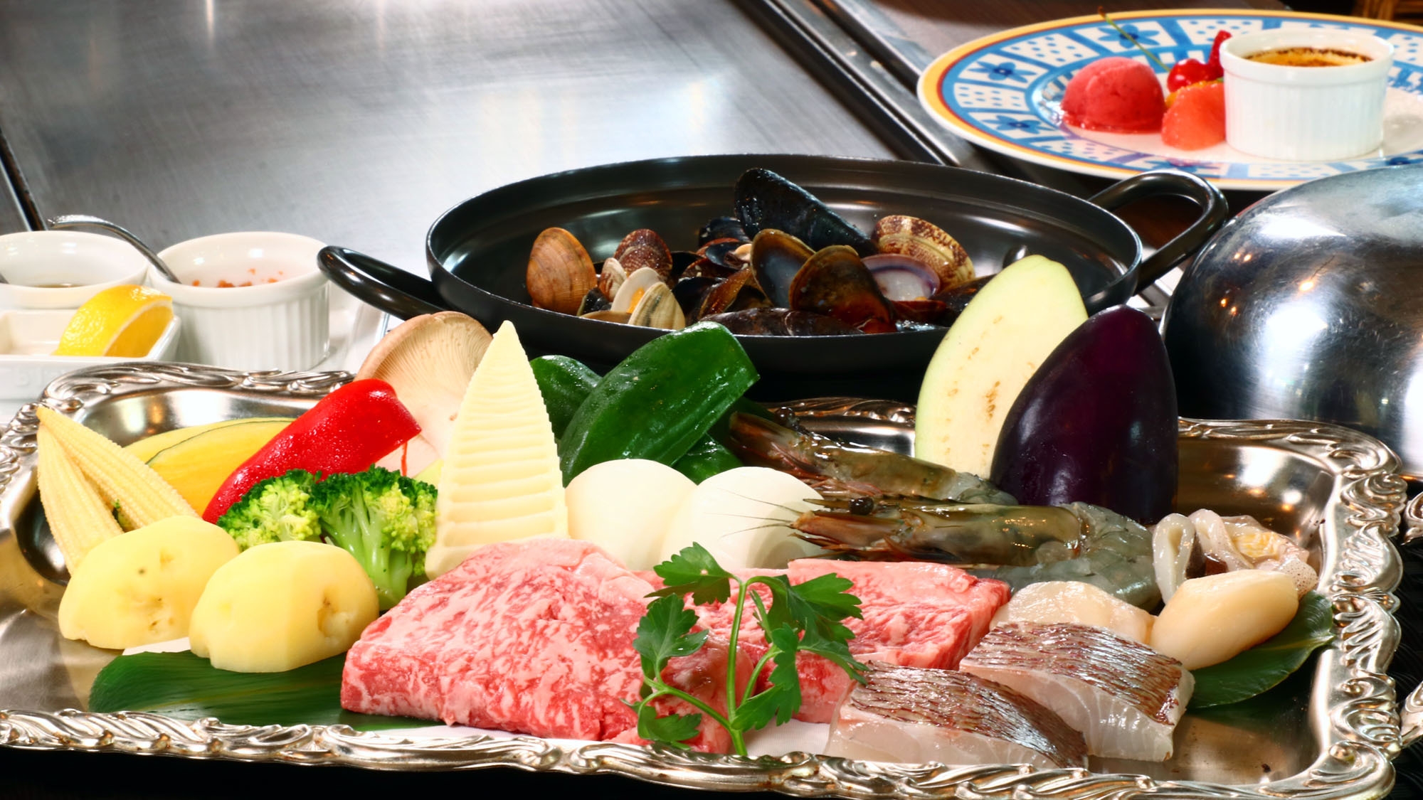 【 GW 】鉄板グリル-みっかび牛- ◆浜名湖湖畔で過ごす-2食付-