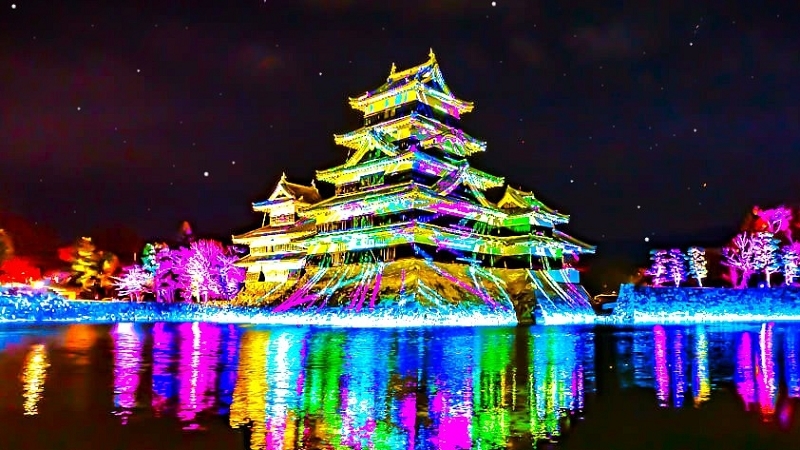 【松本城天守ナイトツアー】松本城夜間特別入場券付き　朝食付きプラン／夕食なし