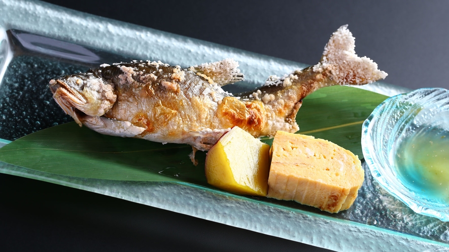 ■【追加料理】岩魚の塩焼き
