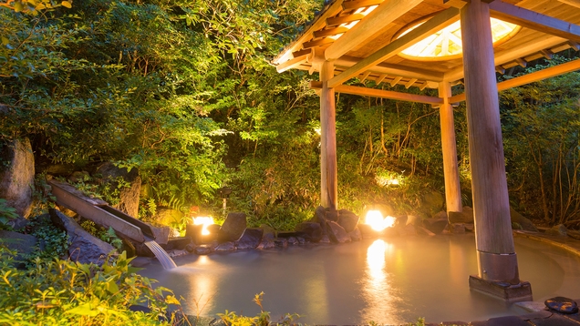 【九州在住者限定】夕食は半個室確約！ゆったり夕食＆名湯満喫＜オリジナル温泉の素付＞【夕食18時開始】