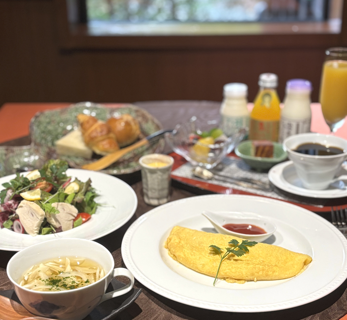 ◆夕食が不要な方へ◆契約農家のお米が美味しい／和らくの一泊朝食付きプラン（夕食なし）