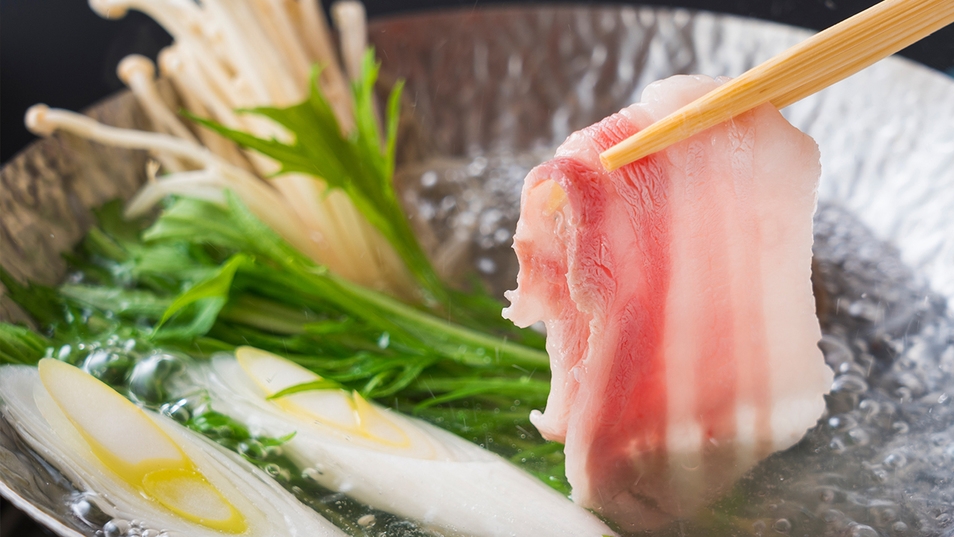 ≪夕食時90分飲み放題＆砂蒸し無料≫夕食はかごしま黒豚のしゃぶ※布団敷きはセルフ