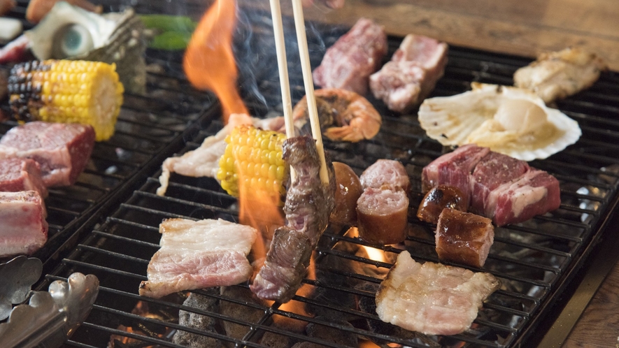 バーベキュー焼き肉