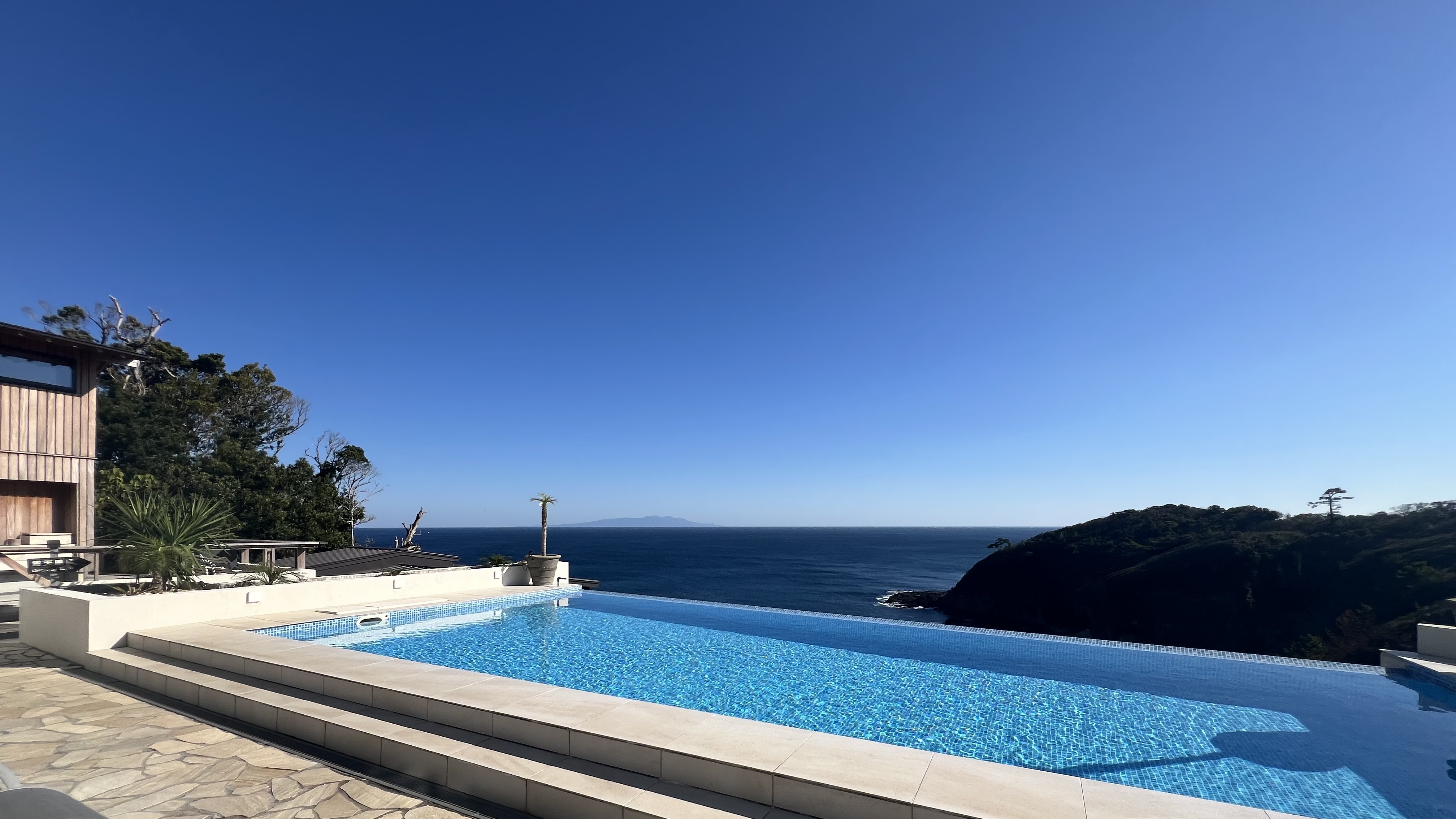 テラスからの景色