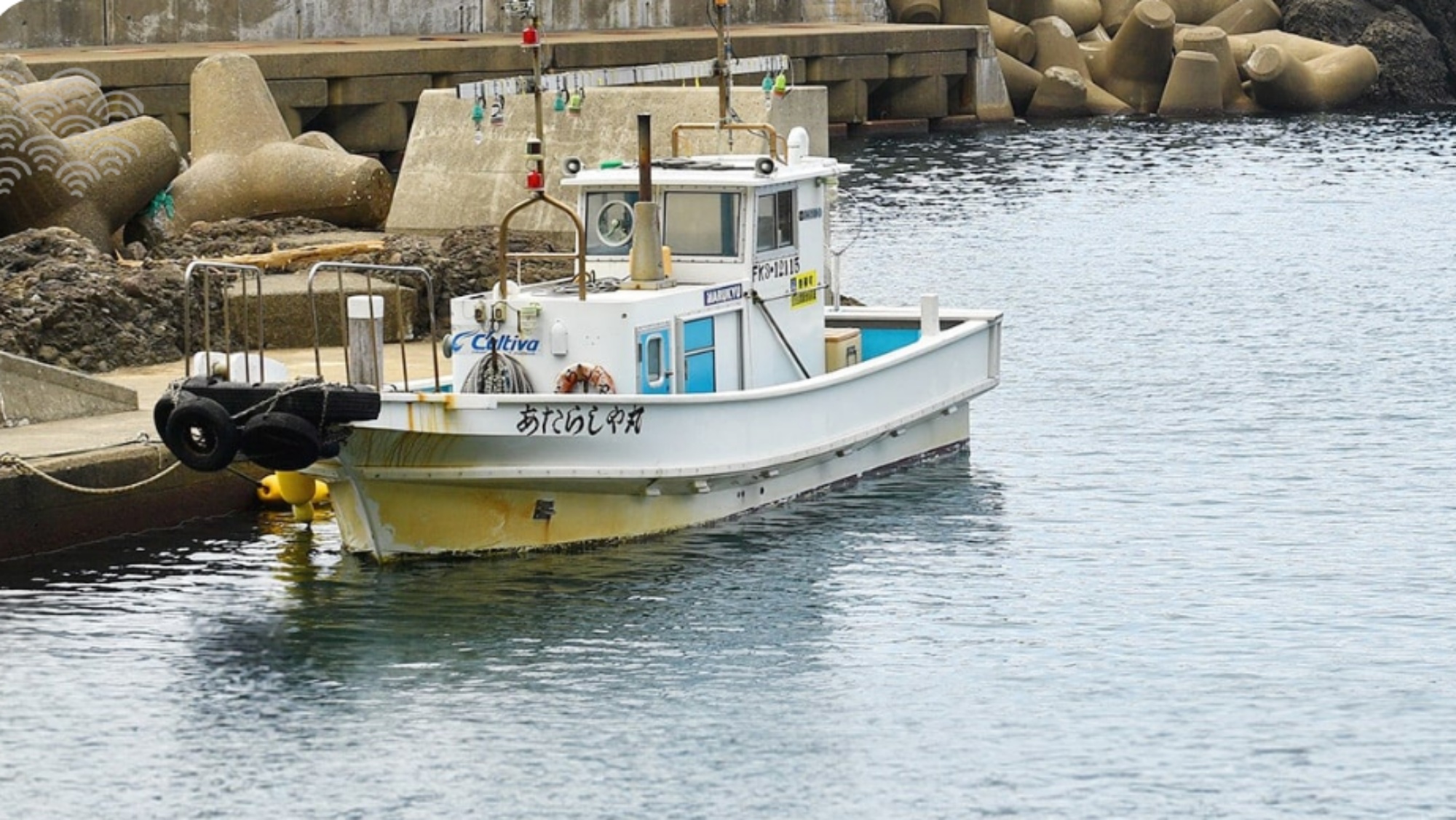 *渡し船あたらしや丸／越前海岸で唯一の渡し船営業