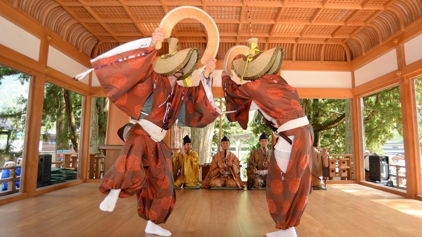 【五箇山民謡】こきりこ祭り を鑑賞しよう♪9/25・26限定《1泊2食》