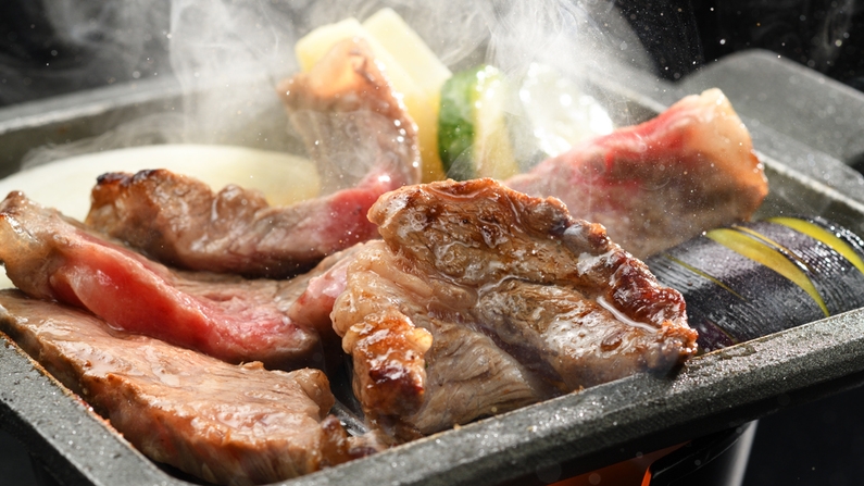 【『極』会席】お肉にこだわる〜福島牛サーロインステーキ＆しゃぶしゃぶを堪能【朝夕 個室会食室】