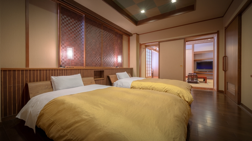 ＼ちょっと贅沢に／広めのお部屋でゆったり旅【朝夕 個室会食室】