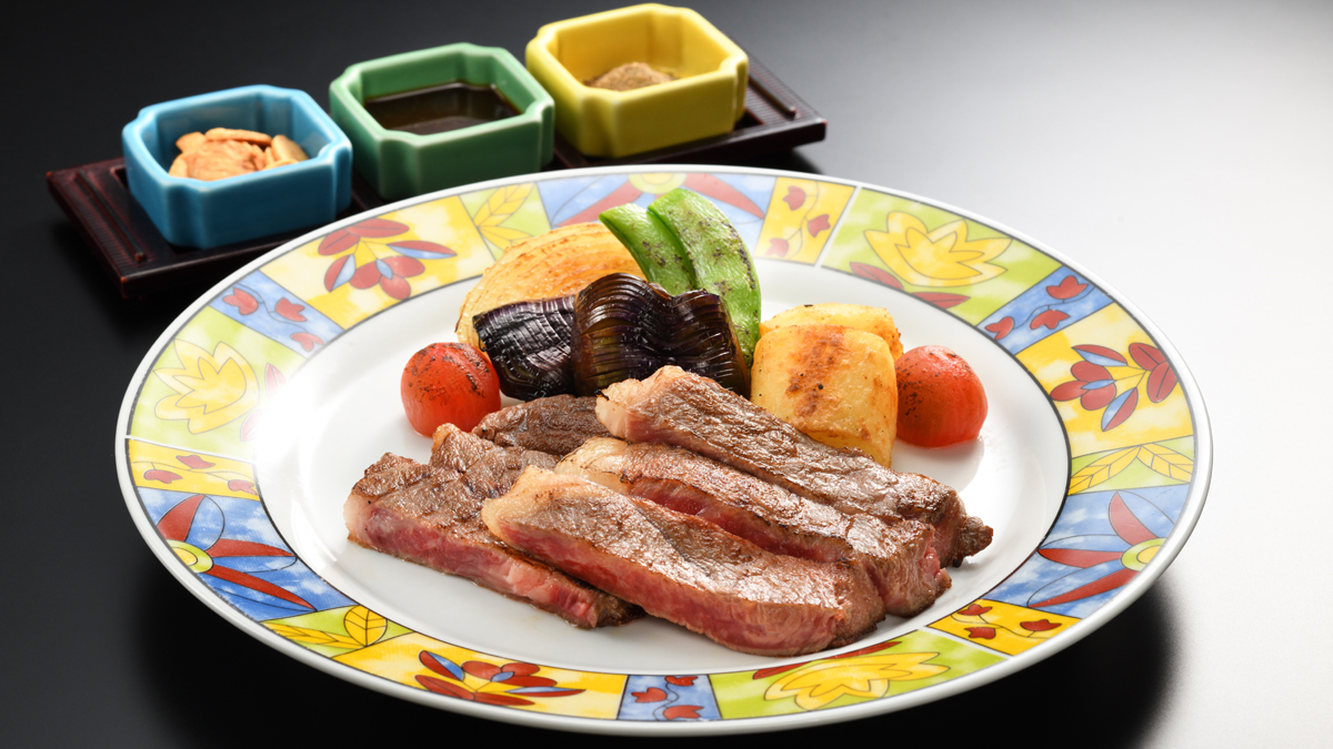 【別注料理】福島牛ステーキ 一例