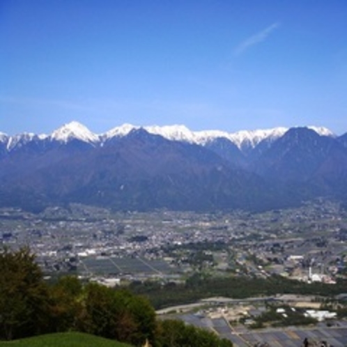 長峰山　安曇野　500