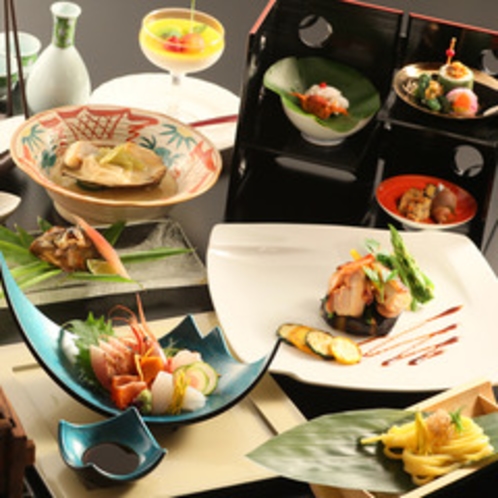 *【太閤御膳】/春～秋：新潟の海・山の幸をふんだんに使用した「松」ランクのお食事です