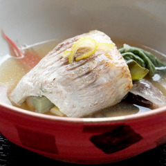 *【別注料理】/*「のどぐろの旬彩酒蒸し」新潟の海の幸を代表する高級魚です