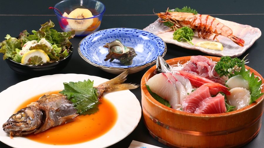 NEW★【おふたりならコレ！！】豪華舟盛付き！朝獲れ海の幸と極旨ALL和食プラン