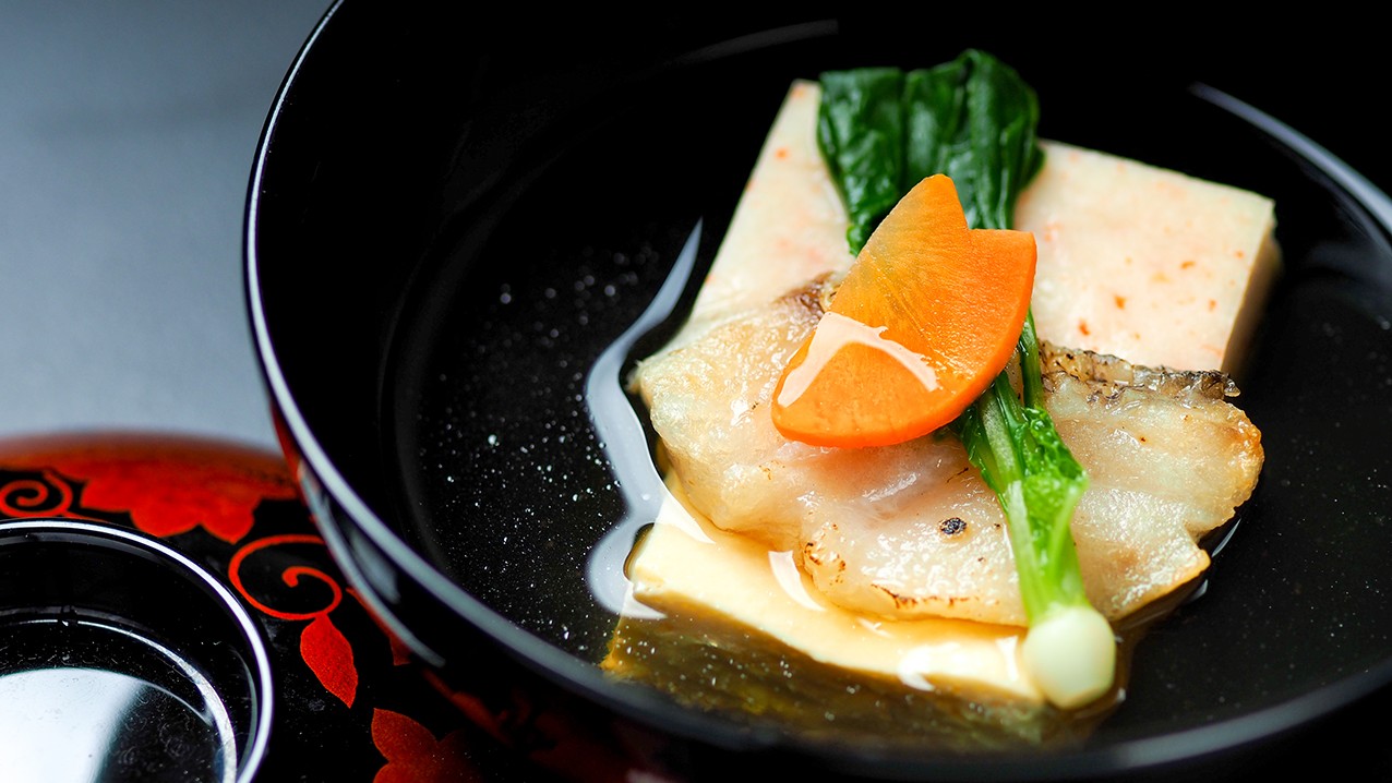 ◆御椀／二色進丈（2026年春お食事イメージ）